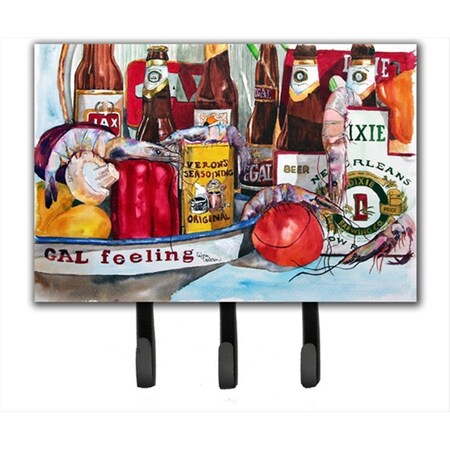 Carolines Treasures Verons and New orleans Beers Leash Holder or Key Hook 1010TH68